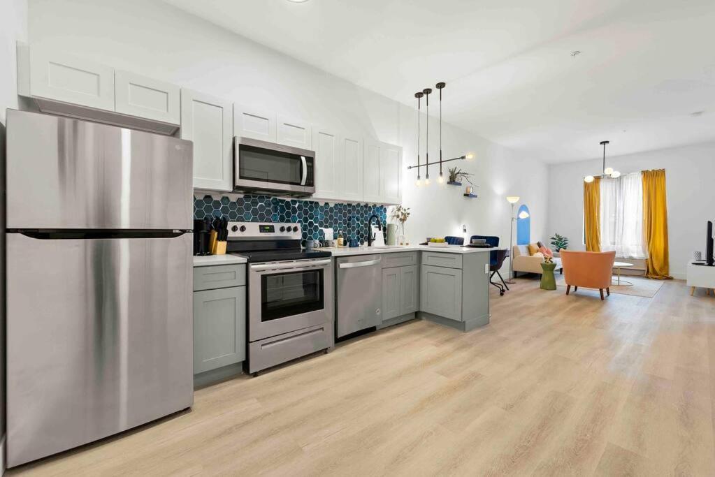 Contemporary Luxury Br, Ewr Airpt, Nyc, Free Pkng, Prudential Cntr, American Dream Mall Elizabeth Exteriér fotografie