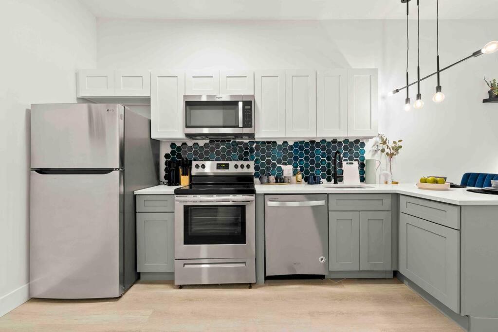 Contemporary Luxury Br, Ewr Airpt, Nyc, Free Pkng, Prudential Cntr, American Dream Mall Elizabeth Exteriér fotografie